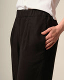 FENJA WIDE LEG PANTS IN TENCEL black