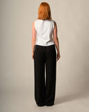 FENJA WIDE LEG PANTS IN TENCEL black