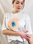 T-Shirt EHMI loose-fit with Lyocell white