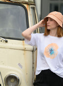 T-Shirt EHMI loose-fit with Lyocell white