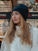 Beanie Hanna aus weichem Baumwoll-Fleece