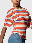 JULIE T-Shirt mit Streifen aus Viskose