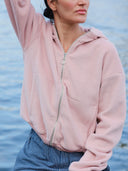 Modische Baumwoll-Fleece Kleidung für Damen