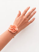 Florales Armband Blume in Blush