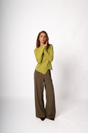 Lyocell shirt SINJA with draping black