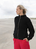 Fleece-Jacke Liv kuschelweich aus Bio-Baumwolle black