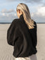 Fleece-Half Zip Frida aus Bio-Baumwolle black