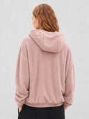 Liv fleece jacket super soft made of organic cotton black