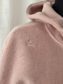 EMBER Fleece-Jacke aus Bio-Baumwolle in Dusty Pink