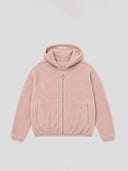 Liv fleece jacket super soft made of organic cotton black