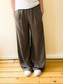 FENJA WIDE LEG PANTS IN TENCEL black
