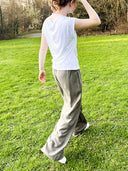 CLAIRE T-Shirt – Soft und feminin in weiß