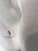 Frida half-zip fleece made from organic cotton écru