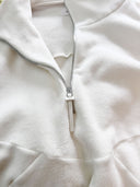 Frida half-zip fleece made from organic cotton écru