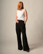 HOSE FENJA WIDE LEG AUS TENCEL schwarz