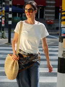 Smilla T-Shirt aus weicher Pima-Baumwolle in off-white