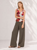 Sommerliches Top FLEUR mit Blumenprint