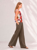 Sommerliches Top FLEUR mit Blumenprint