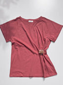 T-Shirt EHMI loose-fit with Lyocell white