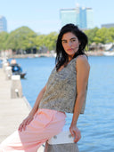 T-Shirt EHMI loose-fit with Lyocell white