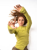 Lyocell shirt SINJA with draping black