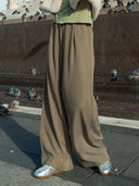 FENJA Hose – Wide Leg-Pant in Burnt Olive