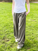 FENJA WIDE LEG PANTS IN TENCEL black