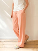 FENJA Hose – Wide Leg-Pant in Blush