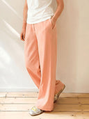 FENJA Hose – Wide Leg-Pant in Blush